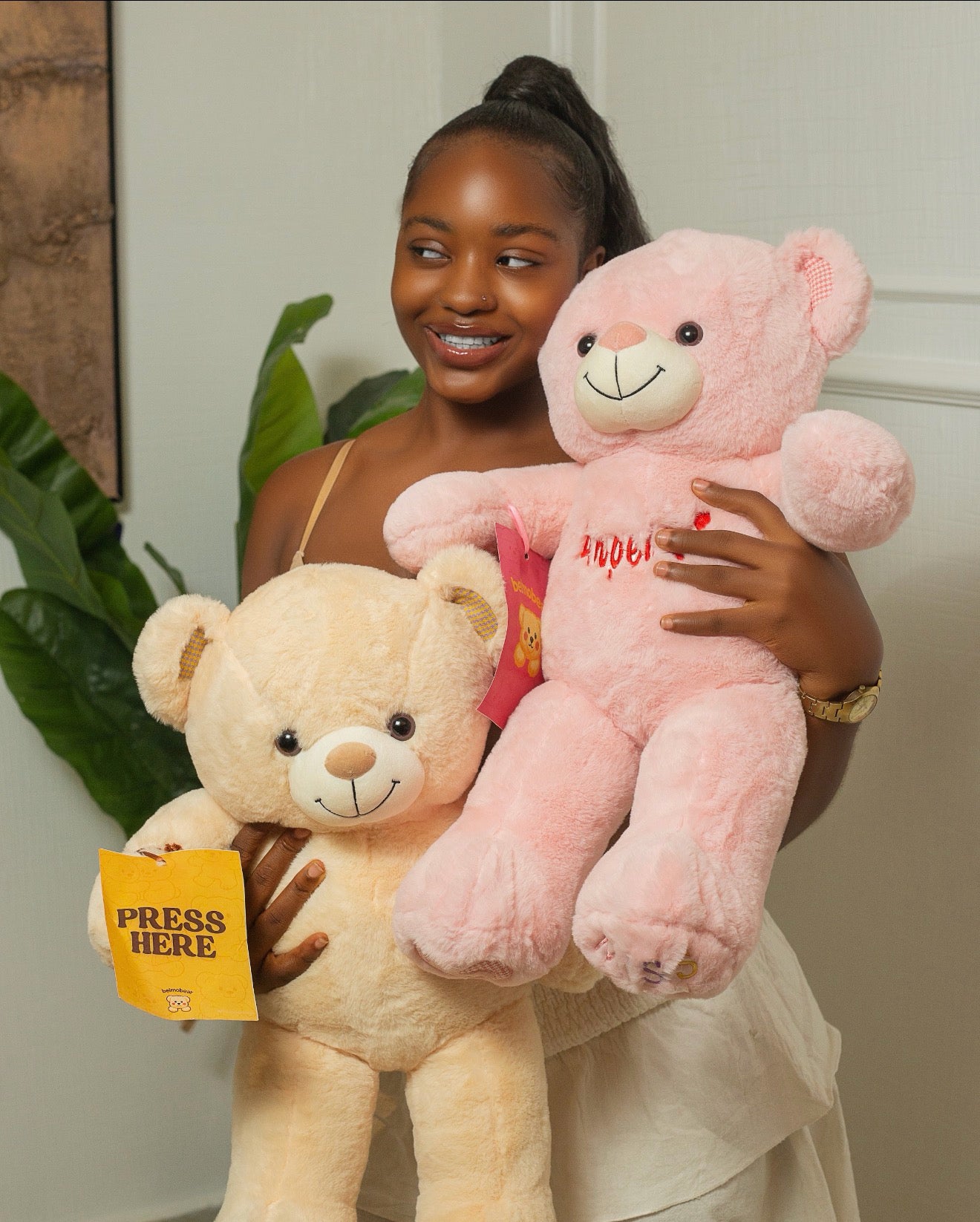 55cm BelmoBear with your voice inside