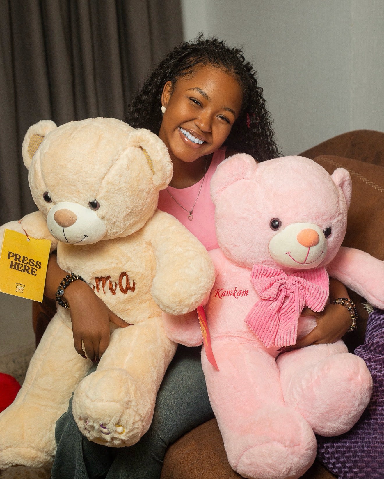 80cm BelmoBear with your voice inside
