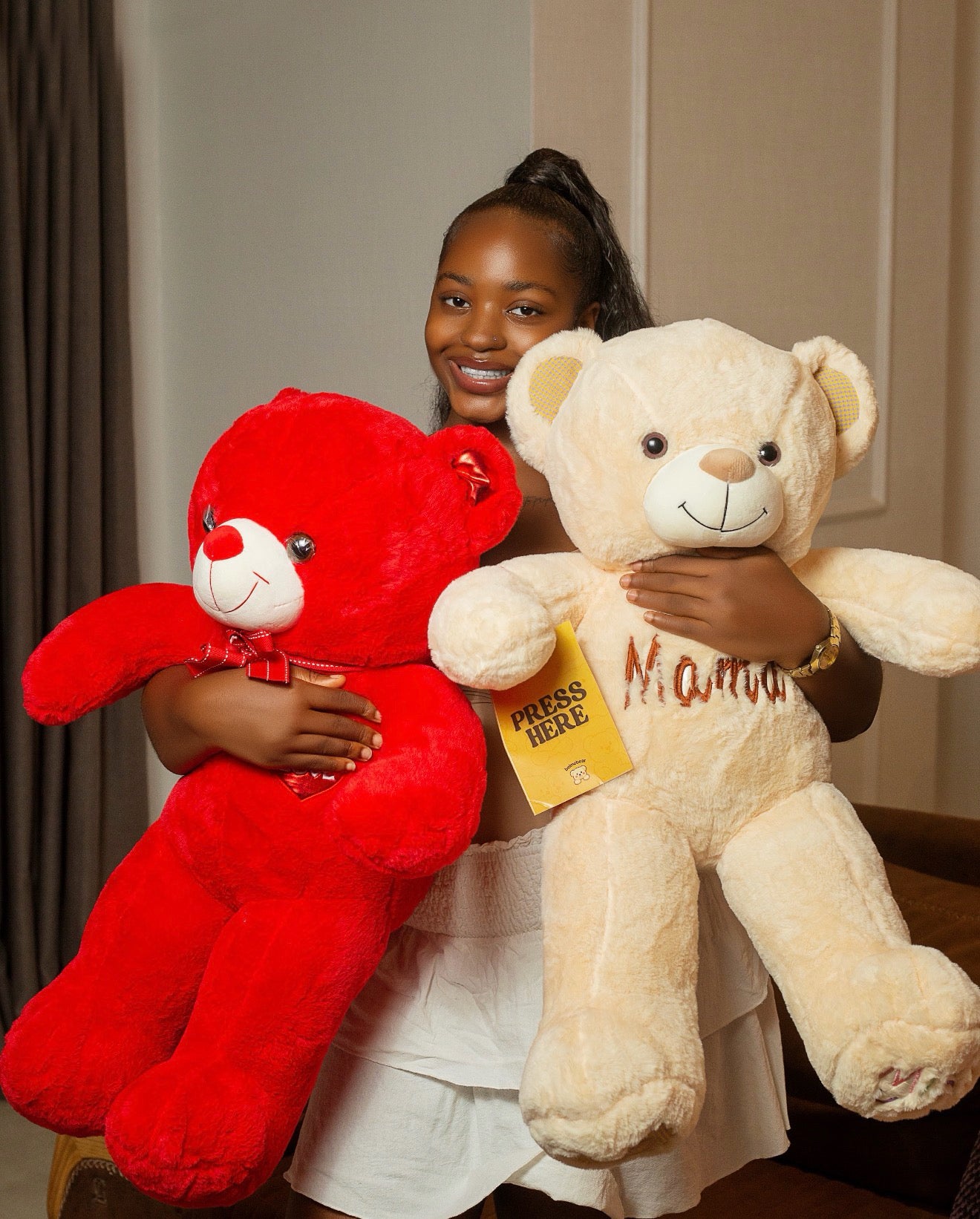 80cm BelmoBear with your voice inside
